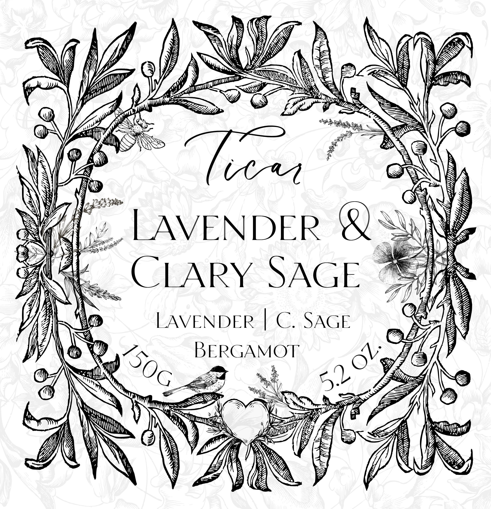 Duftkerze "Lavender & Clary Sage"