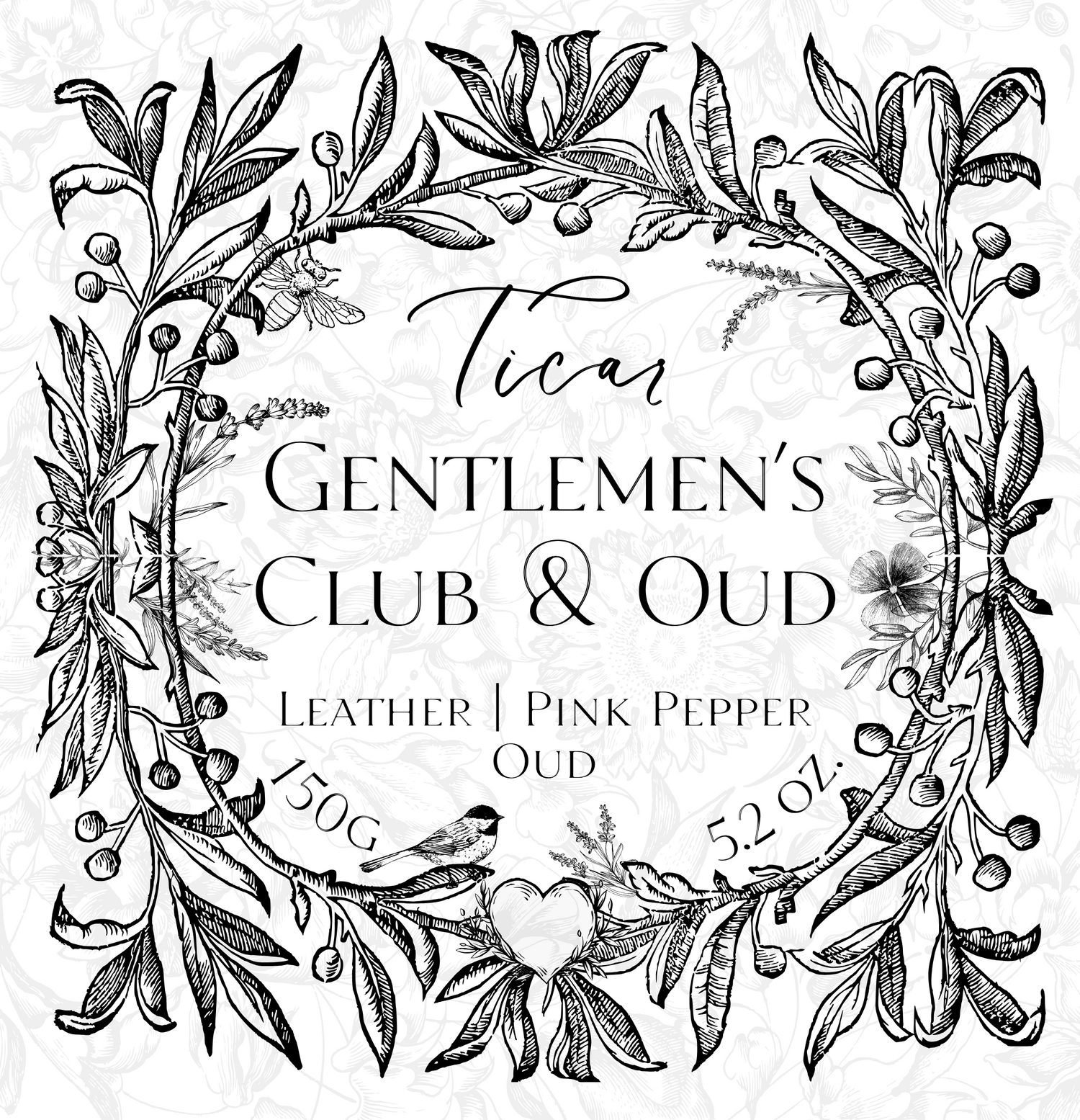 Bougie parfumée &quot;Gentlemen&