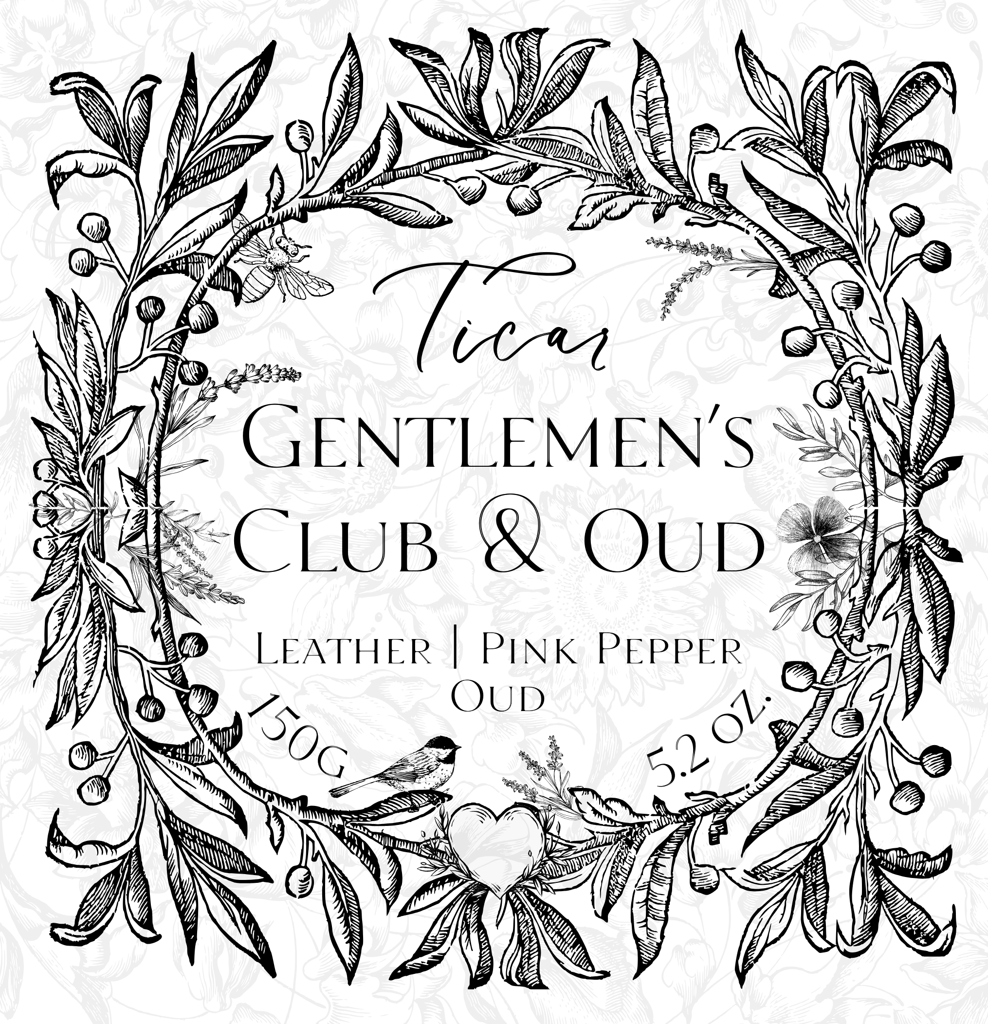 Bougie parfumée &quot;Gentlemen&