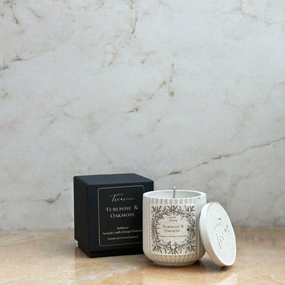 Duftkerze "Tuberose &amp; Oakmoss"
